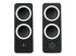 Logitech Z200 Multimedia Speakers - Midnight Black Rich Stereo Sound with Deep Bass, 10W Of Peak Power, Bass Adjustment, Front Panel Has Integrated Volume And Power Controls, Fingertip Control
